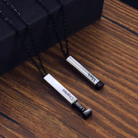 Personalized 3D Name Necklace - Coolpeacock