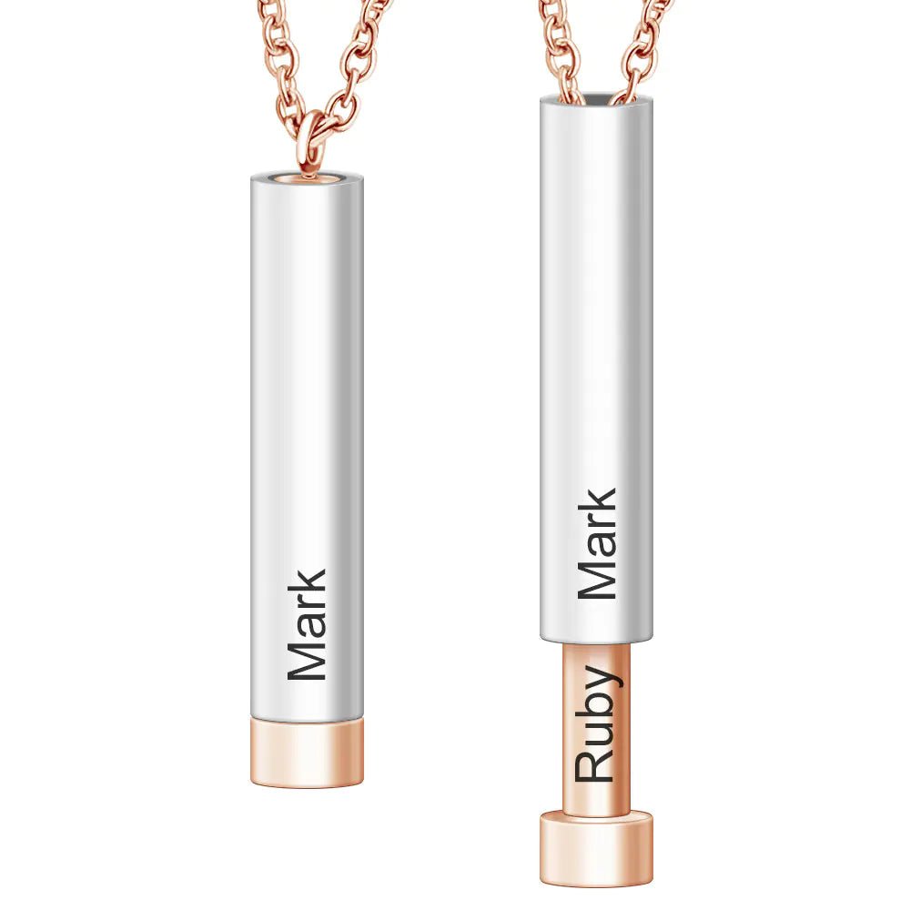 Personalized 3D Name Necklace - Coolpeacock