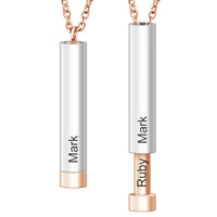 Personalized 3D Name Necklace - Coolpeacock
