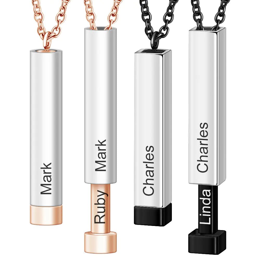 Personalized 3D Name Necklace - Coolpeacock