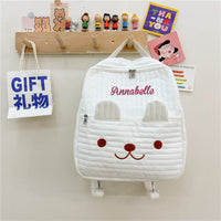 Personalized Name Embroidery Backpack Custom School Bags Gift for Kids - Coolpeacock