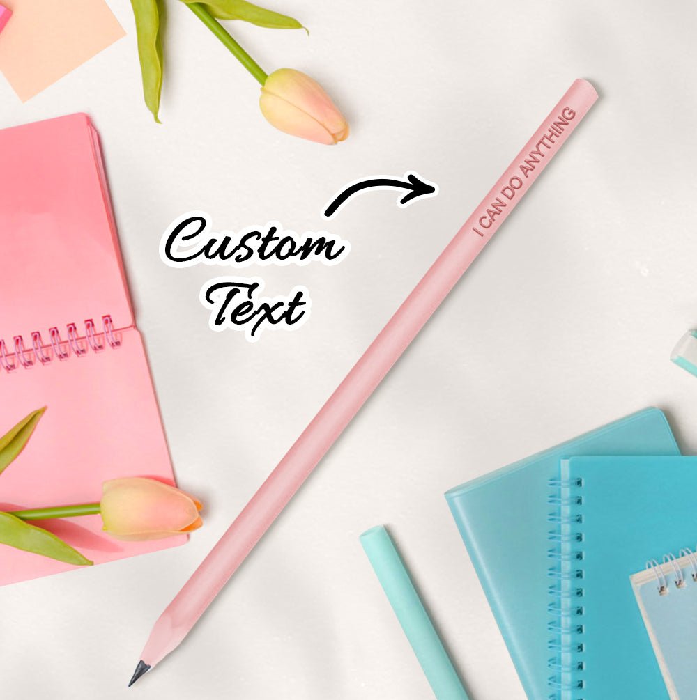 Personalized Pencil Custom School Supplies School Enrollment Back to School Gift - Coolpeacock