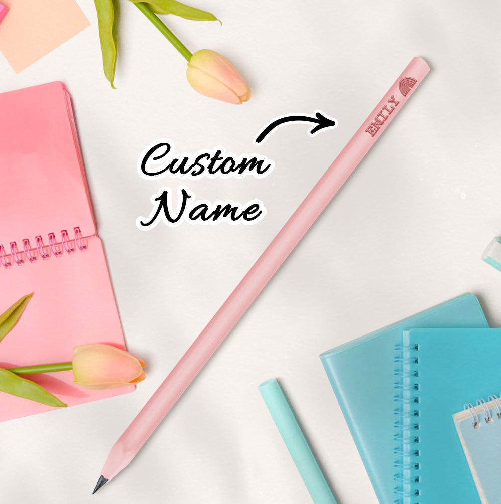 Personalized Pencil Custom School Supplies School Enrollment Back to School Gift - Coolpeacock