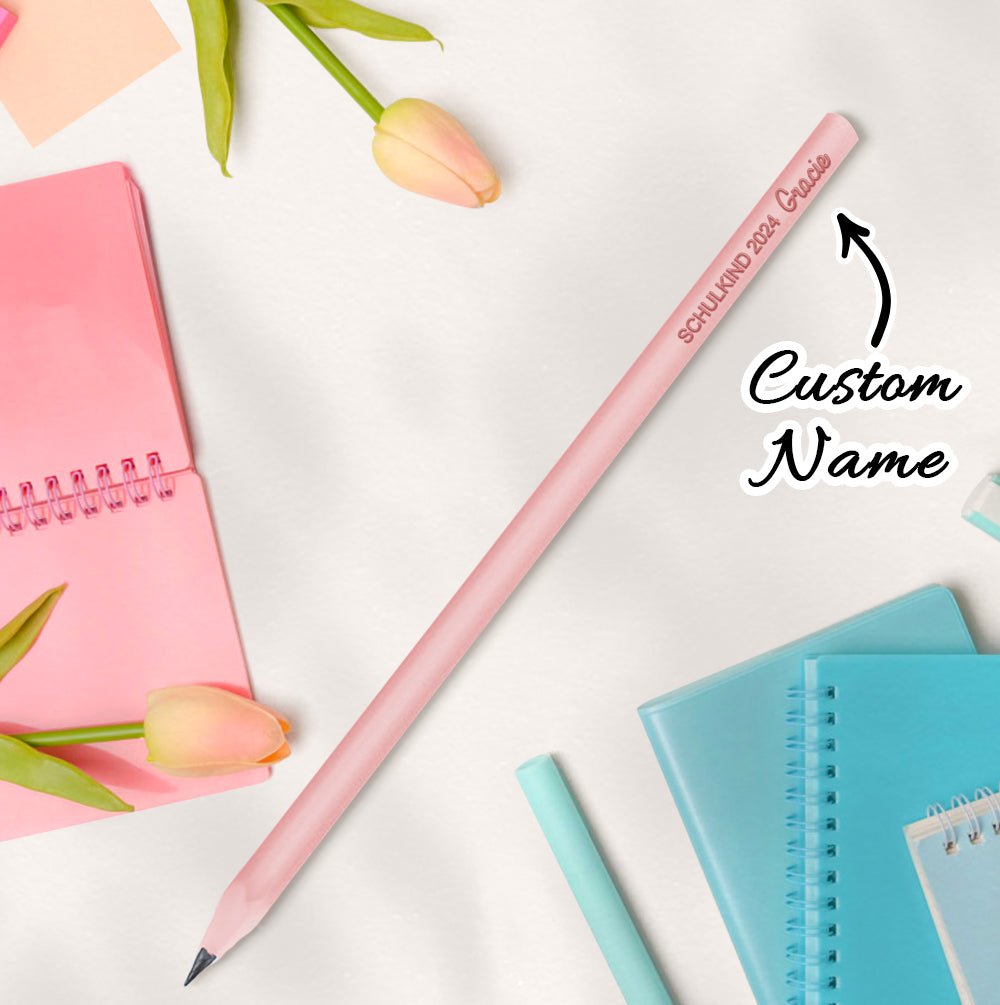 Personalized Pencil Custom School Supplies School Enrollment Back to School Gift - Coolpeacock