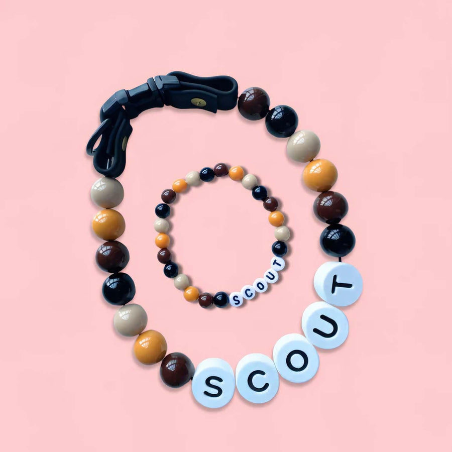 Personalized Pet Name Necklace – Comes with a Free Matching Bracelet - Coolpeacock