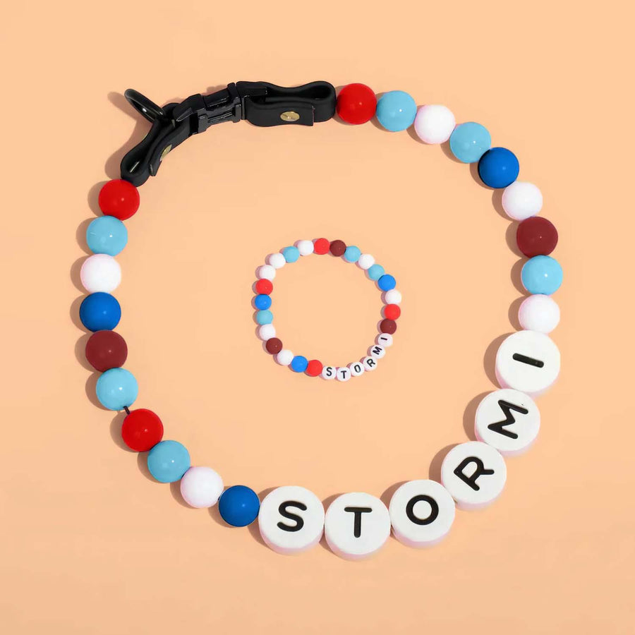 Personalized Pet Name Necklace – Comes with a Free Matching Bracelet - Coolpeacock