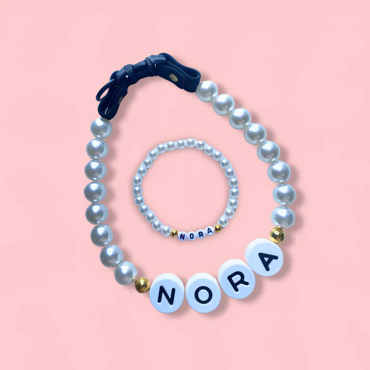 Personalized Pet Name Necklace – Comes with a Free Matching Bracelet - Coolpeacock