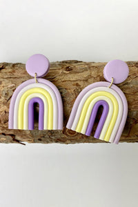 Rainbow Shape Dangle Earrings - Coolpeacock