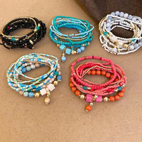 Resin Rice Bead Bracelet - Coolpeacock