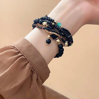 Resin Rice Bead Bracelet - Coolpeacock
