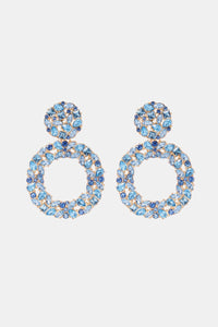 Round Shape Acrylic Dangle Earrings - Coolpeacock