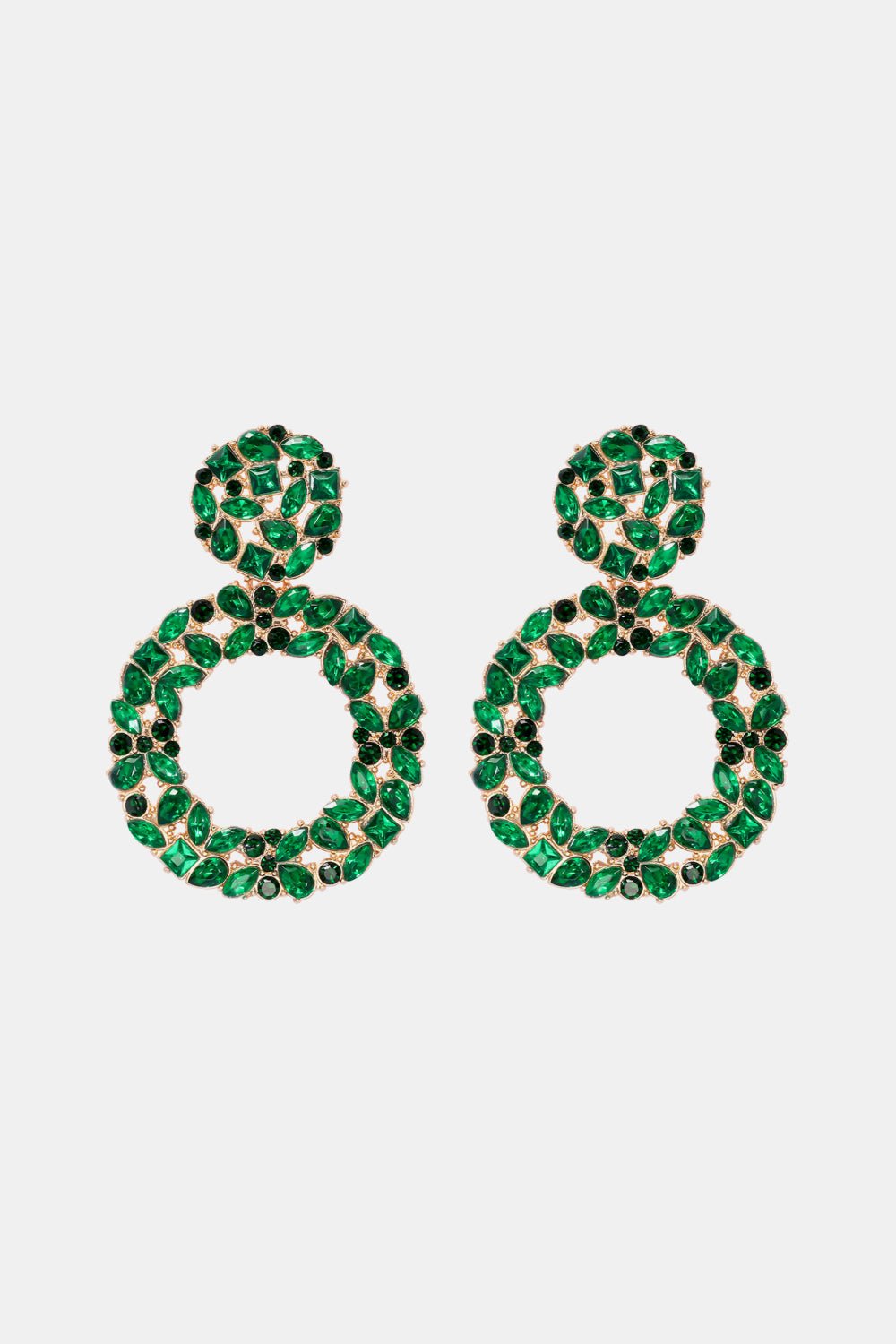 Round Shape Acrylic Dangle Earrings - Coolpeacock