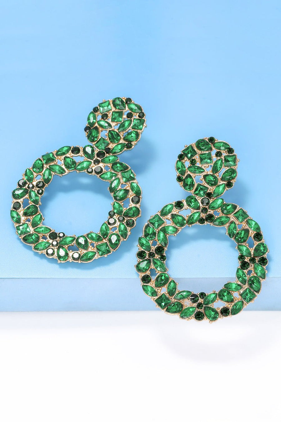 Round Shape Acrylic Dangle Earrings - Coolpeacock