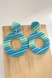 Round Shape Dangle Earrings - Coolpeacock
