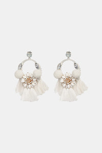 Tassel Detail Dangle Earrings - Coolpeacock