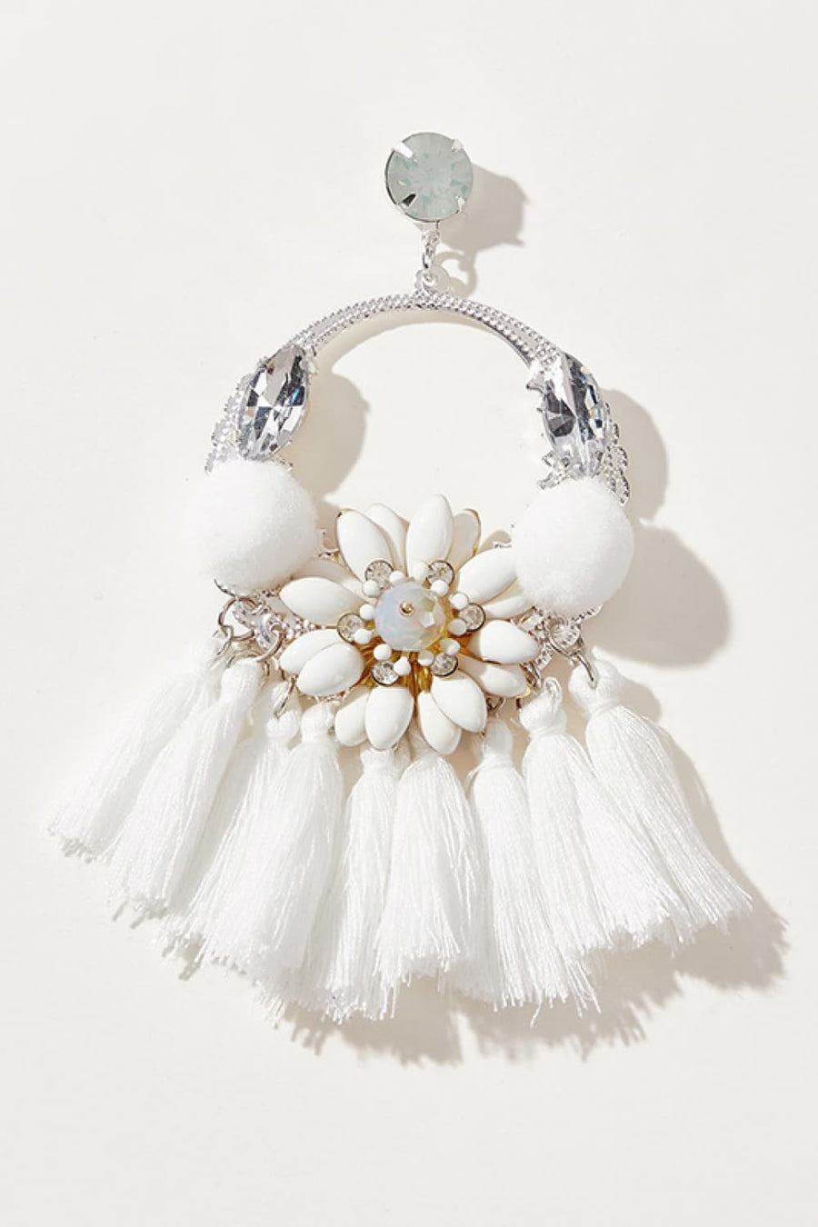 Tassel Detail Dangle Earrings - Coolpeacock