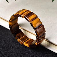 Tiger Eye Chic Bracelet - Handcrafted Elegance - Coolpeacock