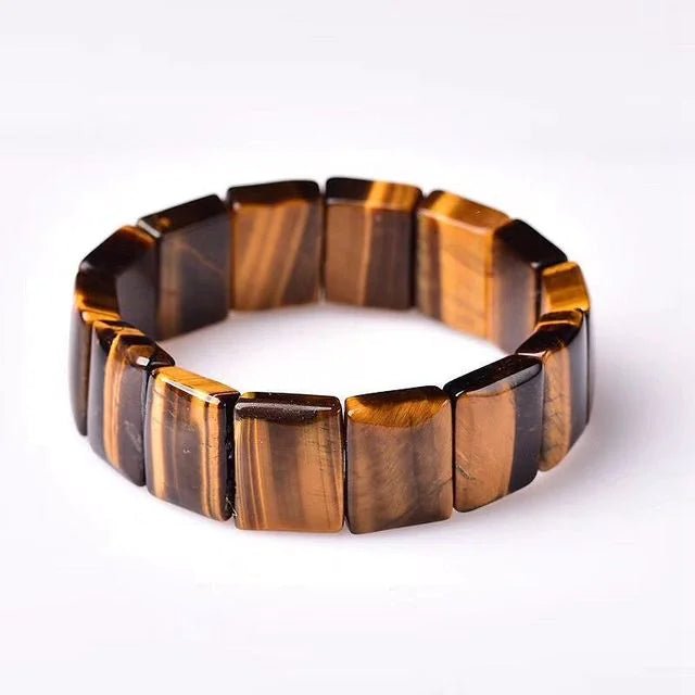 Tiger Eye Chic Bracelet - Handcrafted Elegance - Coolpeacock