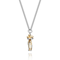 Trendy Hug Pendant Necklace for Women – Romantic Valentine's Day Jewelry Gift - Coolpeacock