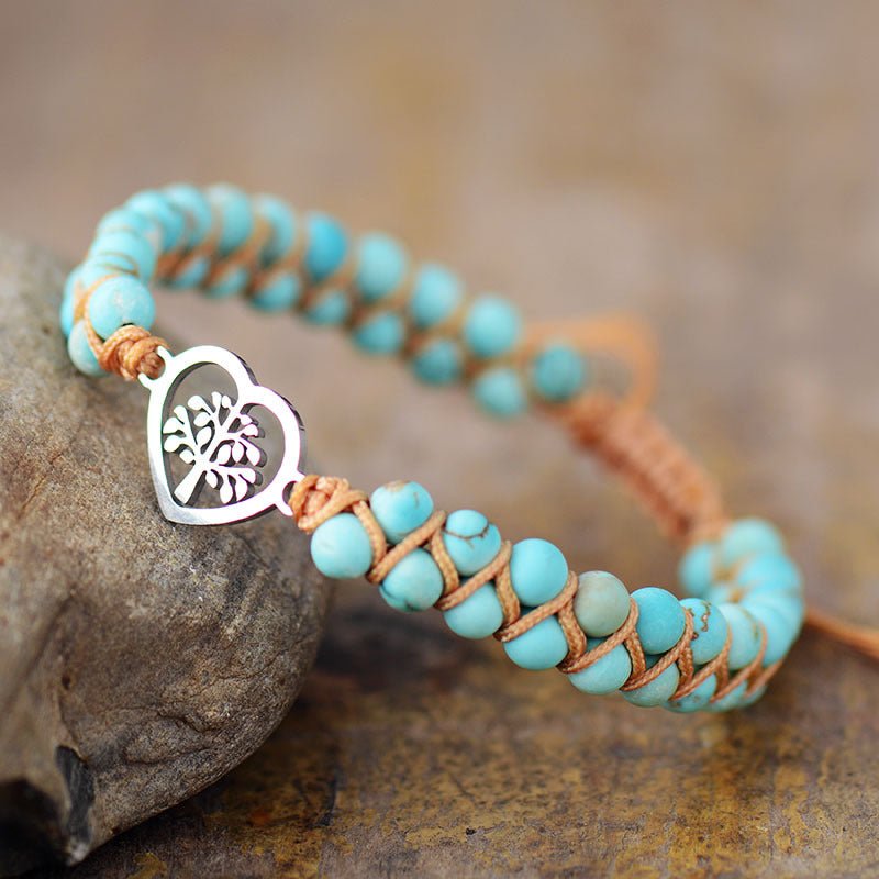 Turquoise Beaded Bracelet - Coolpeacock