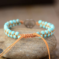 Turquoise Beaded Bracelet - Coolpeacock