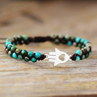 Turquoise Beaded Bracelet - Coolpeacock