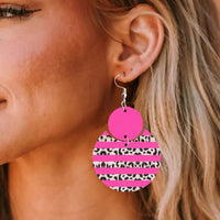 Xylem Leopard Dangle Earrings - Coolpeacock
