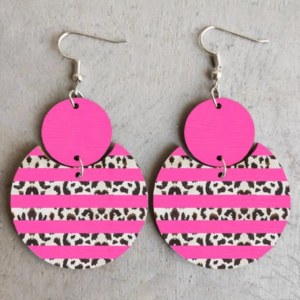 Xylem Leopard Dangle Earrings - Coolpeacock